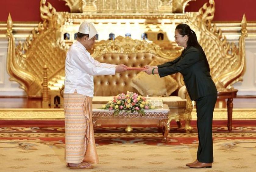 Myanmar and China commit to ongoing collaboration in their bilateral relations